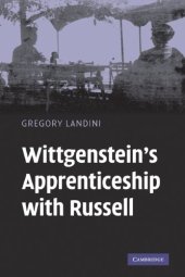 book Wittgenstein's Apprenticeship with Russell