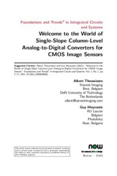 book Welcome to the World of Single-Slope Column-Level Analog-to-Digital Converters for CMOS Image Sensors