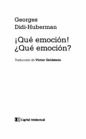 book ¡Qué emoción! ¿Qué emoción?