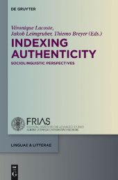 book Indexing Authenticity: Sociolinguistic Perspectives