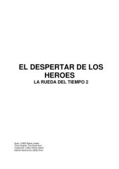 book La Rueda del Tiempo, Volumen 2: El despertar de los Heroes