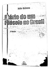 book Diário de Um Filósofo No Brasil