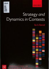 book Strategy and Dynamics in Contests