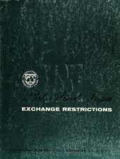 book Annual Report on Exchange Arrangements and Exchange Restrictions 1972.