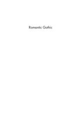 book Romantic Gothic: An Edinburgh Companion