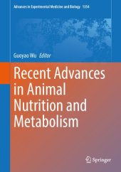 book Recent Advances in Animal Nutrition and Metabolism