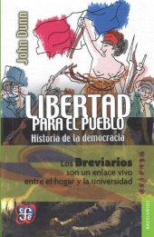 book Libertad para el pueblo Historia de la democracia