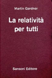 book La relatività per tutti