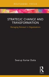 book Strategic Change and Transformation: Managing Renewal in Organisations