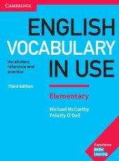 book English Vocabulary in Use Elementary Book with Answers: Vocabulary Reference and Practice