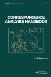 book Correspondence Analysis Handbook