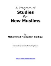 book A Program of Studies for New Muslims