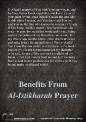 book Benefits from al-Istikharah Prayer