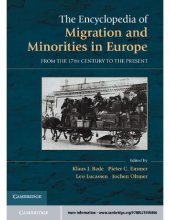 book The Encyclopedia of European Migration and Minorities: From the Seventeenth Century to the Present