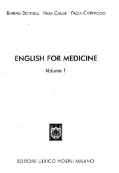 book English for medicine