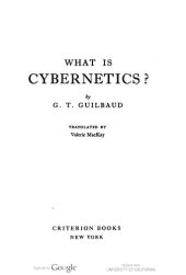 book What is Cybernetics?