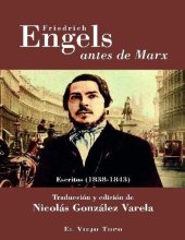 book Engels antes de Marx