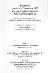 book Der Weg zum spanischen Thronangebot Spätjahr 1866-4. April 1870