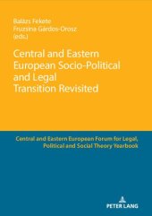 book Central and Eastern European Socio-Political and Legal Transition Revisited