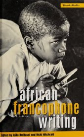 book African Francophone Writing: A Critical Introduction