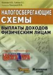 book Налогосберегающие схемы выплаты доходов физическим лицам