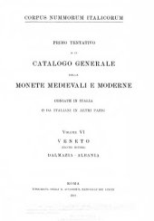 book Catalogo generale delle monete mediovali e moderne coniate in Italia o da italiani in altri paesi vol VI, VII, VIII