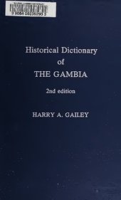 book Historical Dictionary of the Gambia (African Historical Dictionaries)