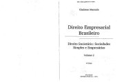 book Direito empresarial brasileiro : direito societário : sociedades simples e empresárias, volume 2