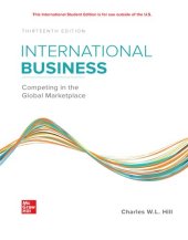 book ISE International Business: Competing in the Global Marketplace (ISE HED IRWIN MANAGEMENT)