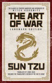 book The Art of War Landmark Edition: The Classic of Strategy with Historical Notes and Introduction by Pen Award-Winning Author Mitch Horowitz