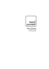 book Teach Yourself Arabic Conversation