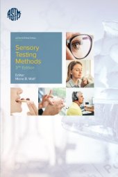 book Sensory Testing Methods