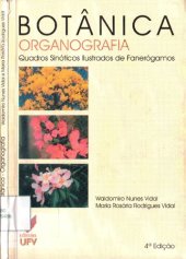 book Botânica Organografia. Quadros Sinóticos Ilustrados de Fanerógamos