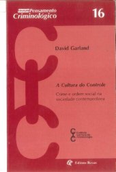 book A Cultura do Controle