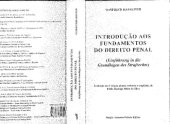 book Introdução aos Fundamentos do Direito Penal