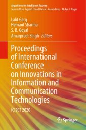 book Proceedings of International Conference on Innovations in Information and Communication Technologies: ICI2CT 2020 (Algorithms for Intelligent Systems)