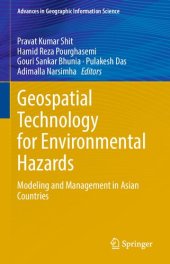 book Geospatial Technology for Environmental Hazards: Modeling and Management in Asian Countries