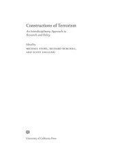 book Constructions of Terrorism: An Interdisciplinary Approach to Research and Policy