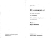 book Metamanagement: Aplicaciones Tomo 2: La Nueva Con-Ciencia de los Negocios (Spanish Edition)