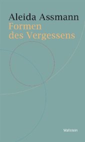 book Formen des Vergessens