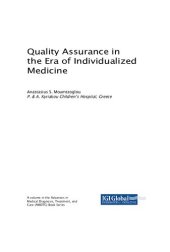 book Quality Assurance in the Era of Individualized Medicine