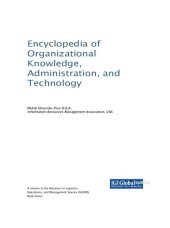 book Encyclopedia of Organizational Knowledge, Administration, and Technology, 5 volume