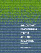 book Exploratory Programming for the Arts and Humanities, second edition