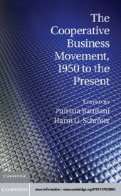 book The Cooperative Business Movement, 1950 to the Present