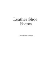 book Leather Shoe Poems