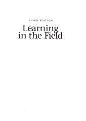 book Learning in the Field: An Introduction to Qualitative Research