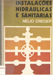 book Instalações hidráulicas e sanitárias