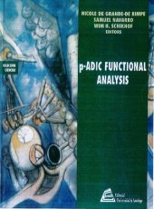 book P-adic functional analysis