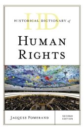 book Historical Dictionary of Human Rights