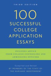 book 100 Successful College Application Essays